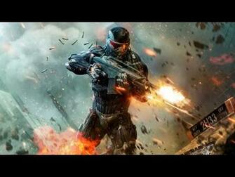 Firing Scar Assault Rifle Crysis