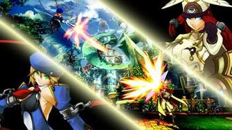 Scene Wallpaper Blazblue Fight Myspace Background