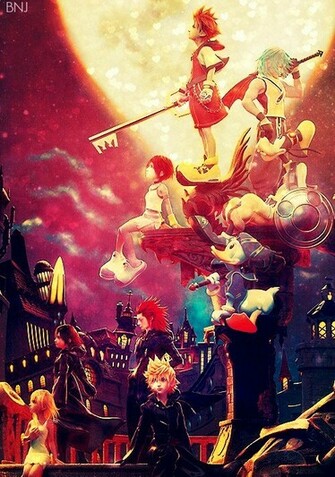 Kingdom Hearts iPhone Wallpaper Remix