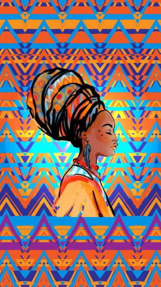 African Art Wallpaper