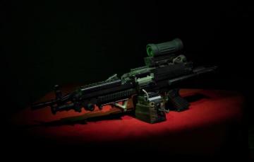 Wallpaper Weapons Machine Gun Manual M249 Minimi Image For