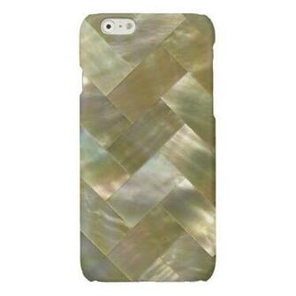 Mother Of Pearl Background Glossy iPhone Case