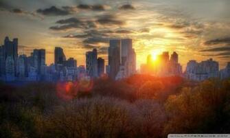 New York Scene HD Desktop Wallpaper Widescreen High Definition