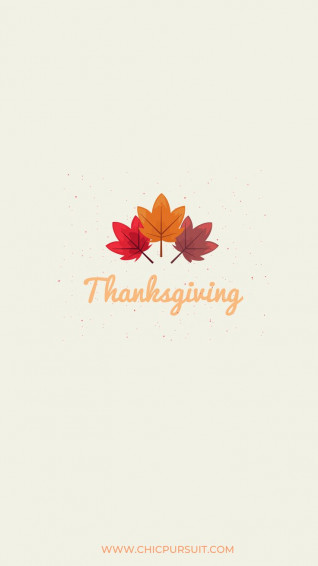 Cute Thanksgiving Wallpaper For iPhone