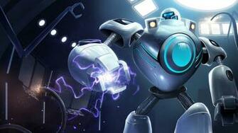 Blitzcrank Robot Skin Splash League Of Legends