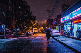 Night Street Wallpaper