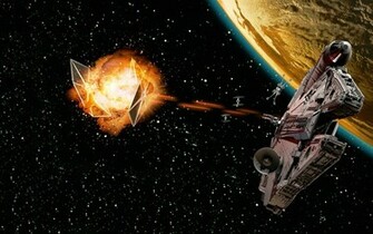 The Millenium Falcon Wallpaper Movie