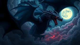 Anime Dark Dragon Wallpaper