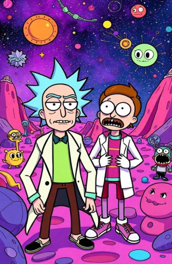 Supreme Rick And Morty Wallpaper