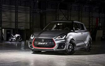 Wallpaper Suzuki Swift Sport Katana Edition Gray