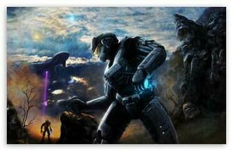 Halo Concept Art HD Wallpaper For Standard Fullscreen Uxga Xga