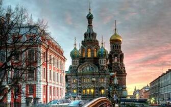Saint Petersburg City In Russia Wallpaper