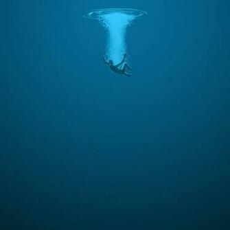 Blue Water iPad Wallpaper