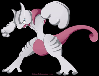 Mega Mewtwo X By Kairouz