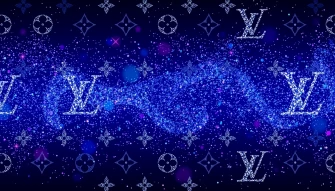 Louis Vuitton Glitter Wallpaper