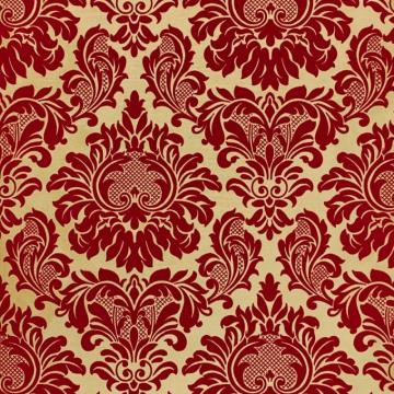 Vintage Wallpaper Online Shop Red Flock Velvet
