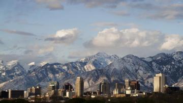 Salt Lake City Wallpaper Top Background