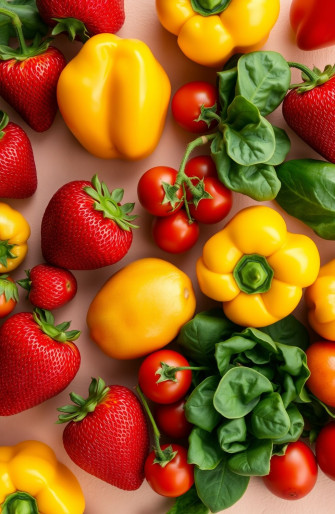 Wallpaper Fruits And Vegetables