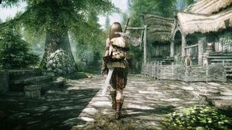Skyrim Sunny Dead Fantasy Wallpaper Desktop