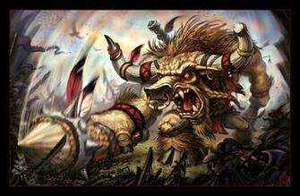 Tauren Warrior By Vegasmike