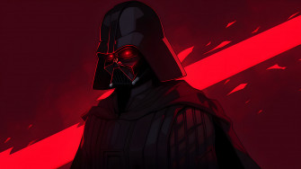 Star Wars Darth Vader Dark Red Wallpaper For Desktop Laptop