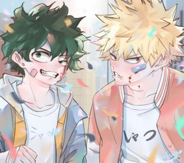 Izuku Midoriya Katsuki Bakugou Wallpaper Resolution