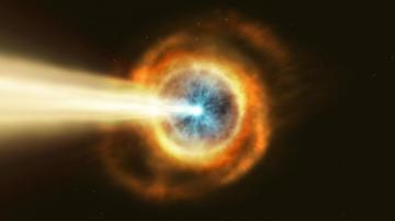 Wallpaper Gamma Ray Burst