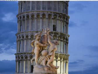 Pic Italy Dei Fontana Putti Tuscany Pisa 277899b