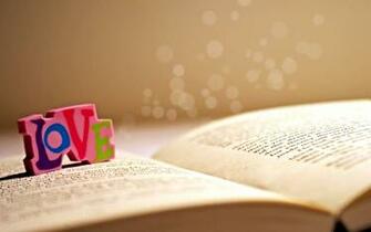 Book On Love Words X Close