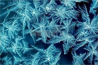 Pics Of Frost Formations On A Window With Dark Background