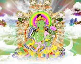 Green Tara Wallpaper