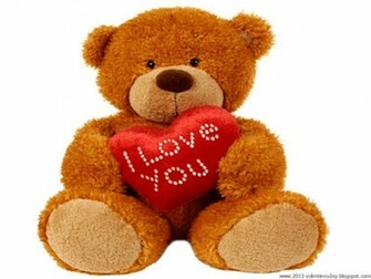 Happy Teddy Day Bear HD Wallpaper And Quotes Valentine