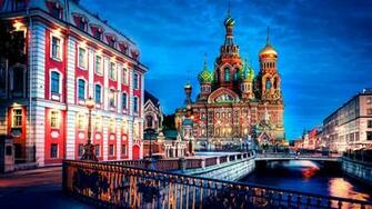 St Petersburg Wallpaper Top Background