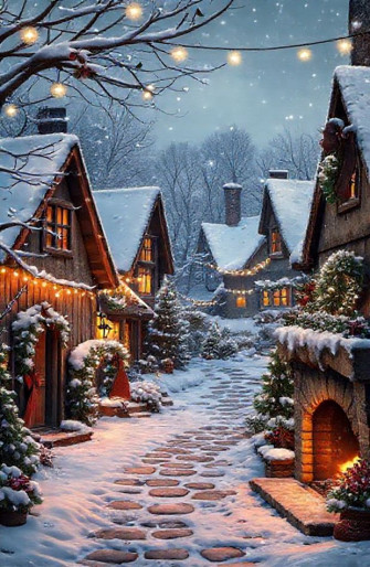 Old Fashioned Christmas Wallpaper