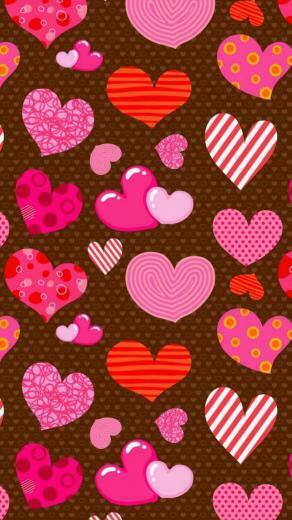 Wallpaper Happy Valentines Day iPhone 3d