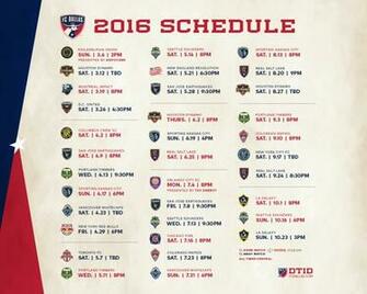 Schedule Desktop Background Fc Dallas