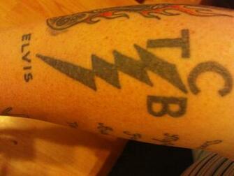 Elvis Tcb Logo Artwork Tattoos