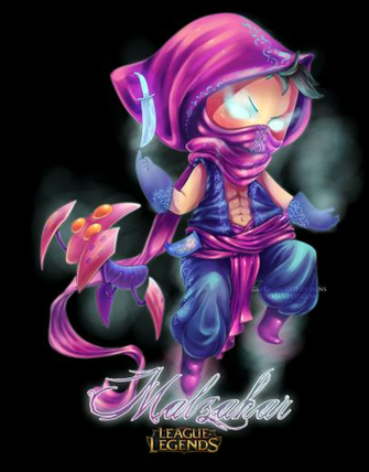 Fanart Malzahar Chibi League Of Legends By Greenmaggot Designs On