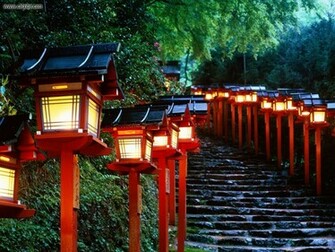 Known Places Kibune Shrine Kyoto Japan Desktop Wallpaper Nr