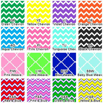 Layered Monogram Key Chain Chevron Patterns Sassy Southern Gals