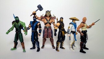 Shao Kahn And Mk9 Figure Group Shot By Tiggercustoms
