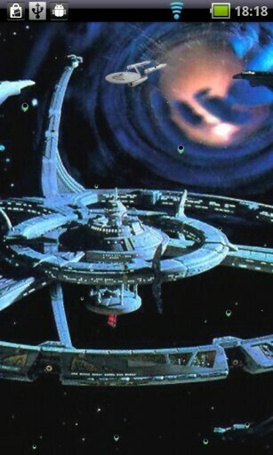 Bigger Star Trek Live Wallpaper For Android Screenshot