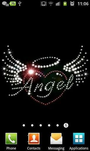 Bigger Animated Angel Live Wallpaper For Android Screenshot