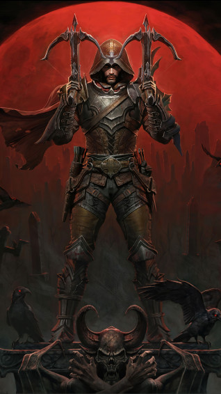 Demon Hunter Male Diablo Immortal 4k Wallpaper iPhone HD Phone 4761h