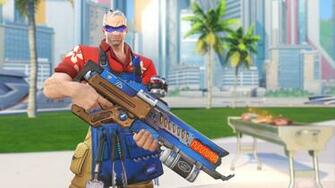 Grillmaster Overwatch Wallpaper
