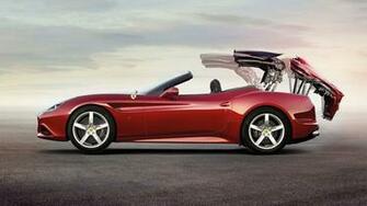 Upcoming Ferrari T Cabriolet Convertible Car Wallpaper