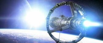 Wallpaper Space Planet Ship Art Star