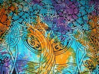 This Is An Amazing Hand Loomed Cotton Tapestry The Background
