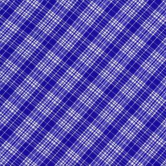 White And Blue Plaid Fabric Background Print By Keith Webber Jr