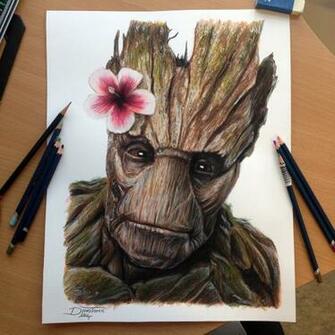 Baby Groot Drawing